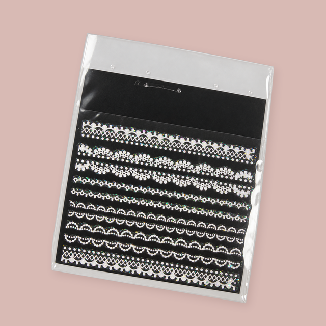 NLC Nail Art Stickers – Wit