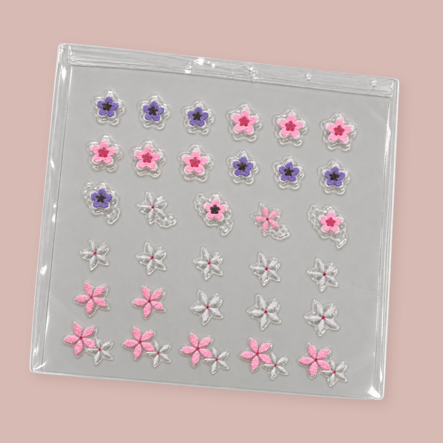 NLC Nail Art Stickers – 40 20 (3D)