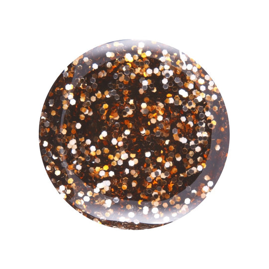 167 Farbgel Brown Dots Glitz