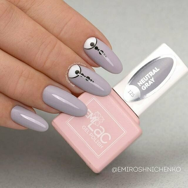 E.MiLac TGR Neutral Gray #125, 9 ml.