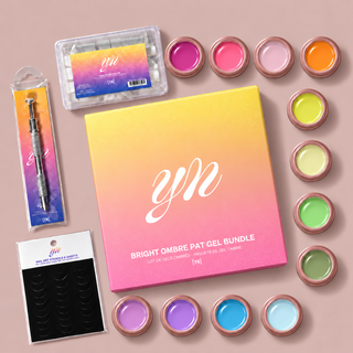 Young Nails Bright Ombre Pat Gel Bundle