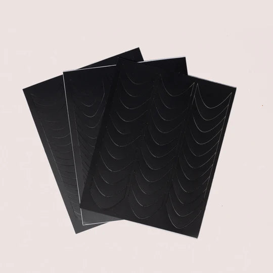 YN Nail Art Stencils, 3 Sheets