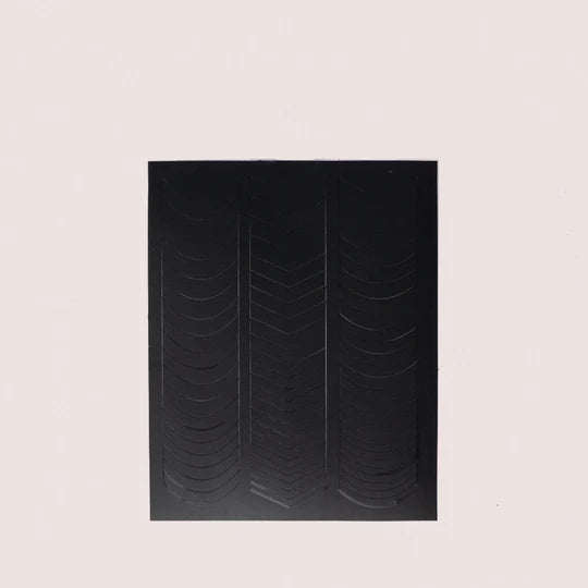 YN Nail Art Stencils, 3 Sheets