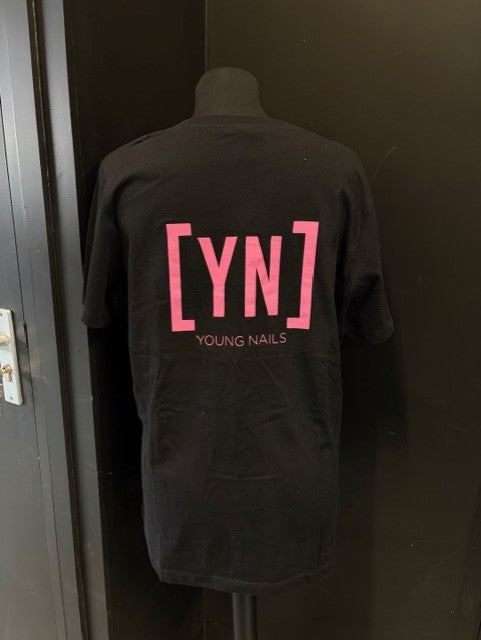 YN T-Shirt Zwart Roze