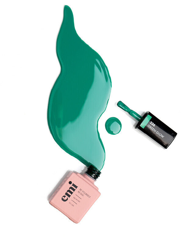 E.MiLac Green Glow #326, 9 ml.