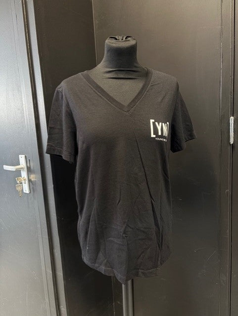 YN T-shirt Zwart Wit