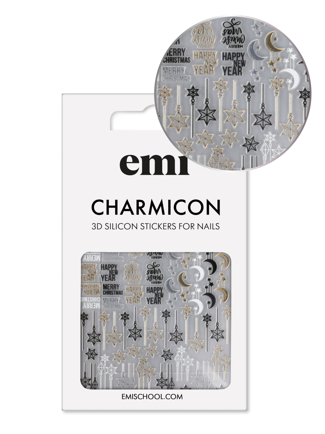 EMI Charmicon 3D Silicone Stickers – #199 Christmas Night