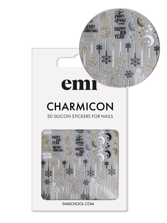 EMI Charmicon 3D Silicone Stickers – #199 Christmas Night