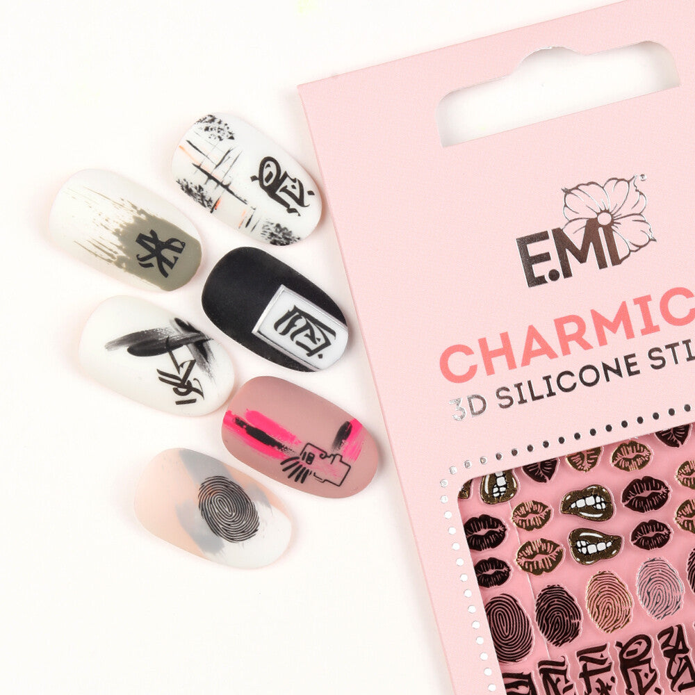 EMI Charmicon 3D Silicone Stickers – #146 Prints