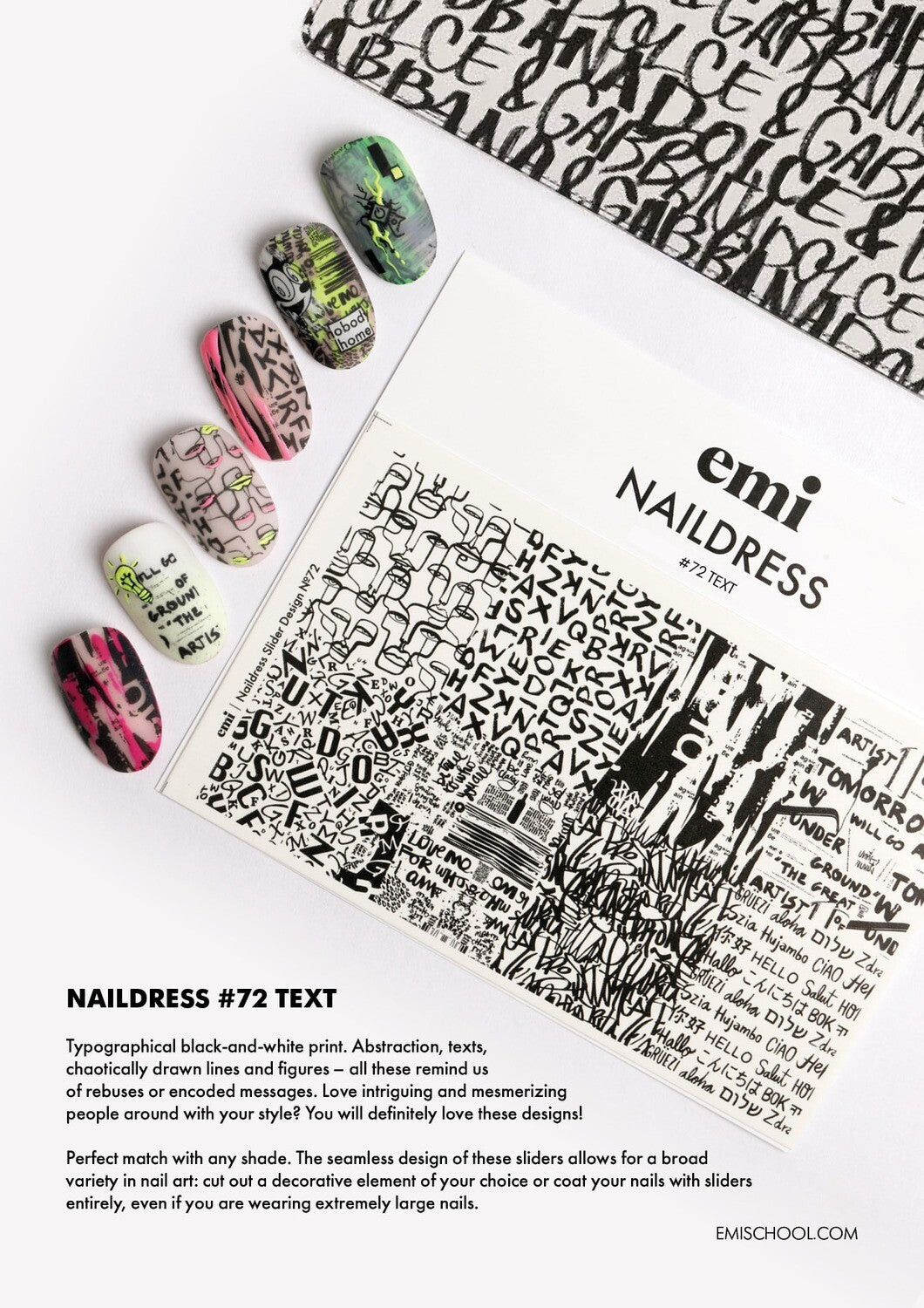 Naildress Slider Design #72 Text