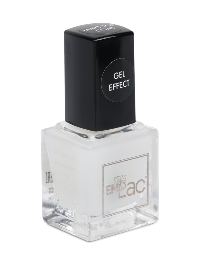 Ultrastarker Matt-Decklack mit Gel-Effekt, 9 ml.