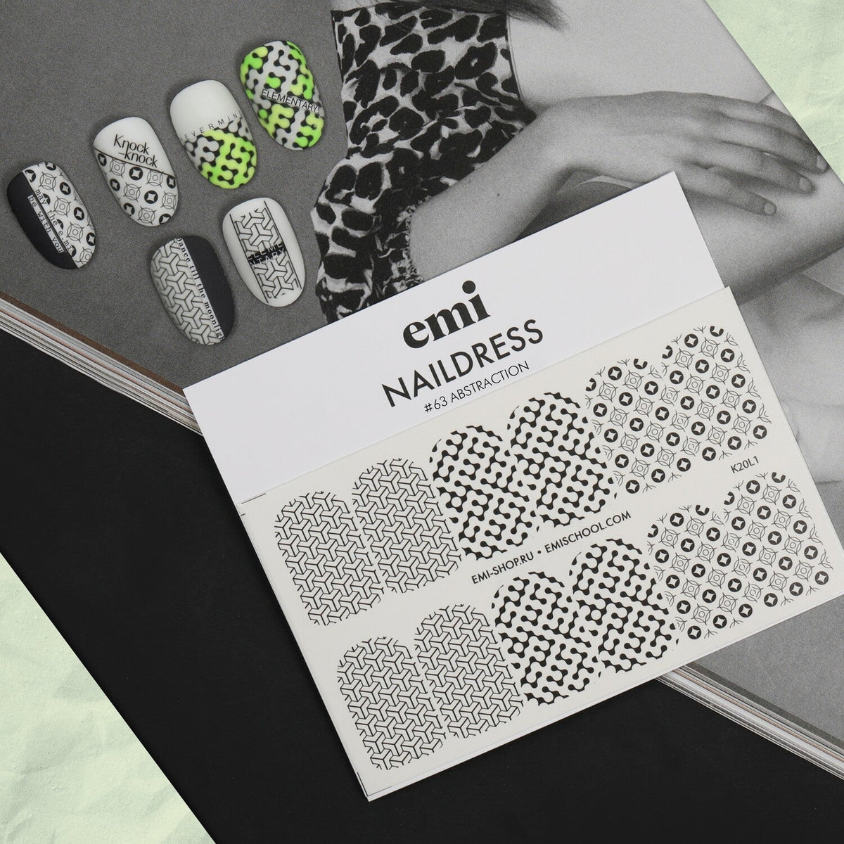 EMI Naildress Slider Design – #63 Abstraction