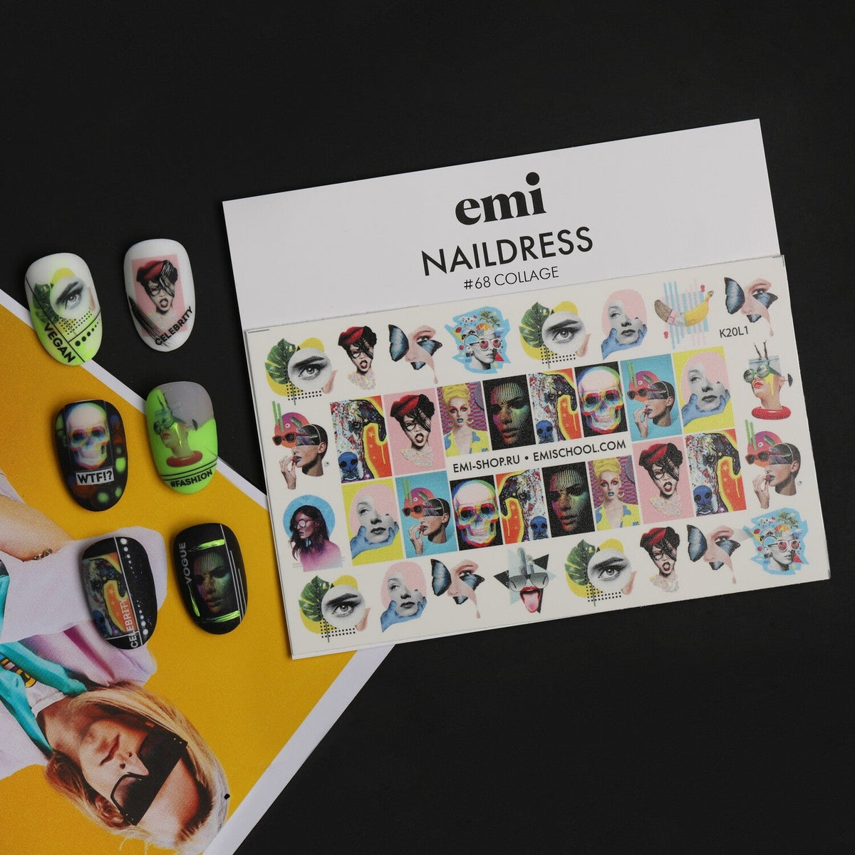EMI Naildress Slider Design – #68 Collage