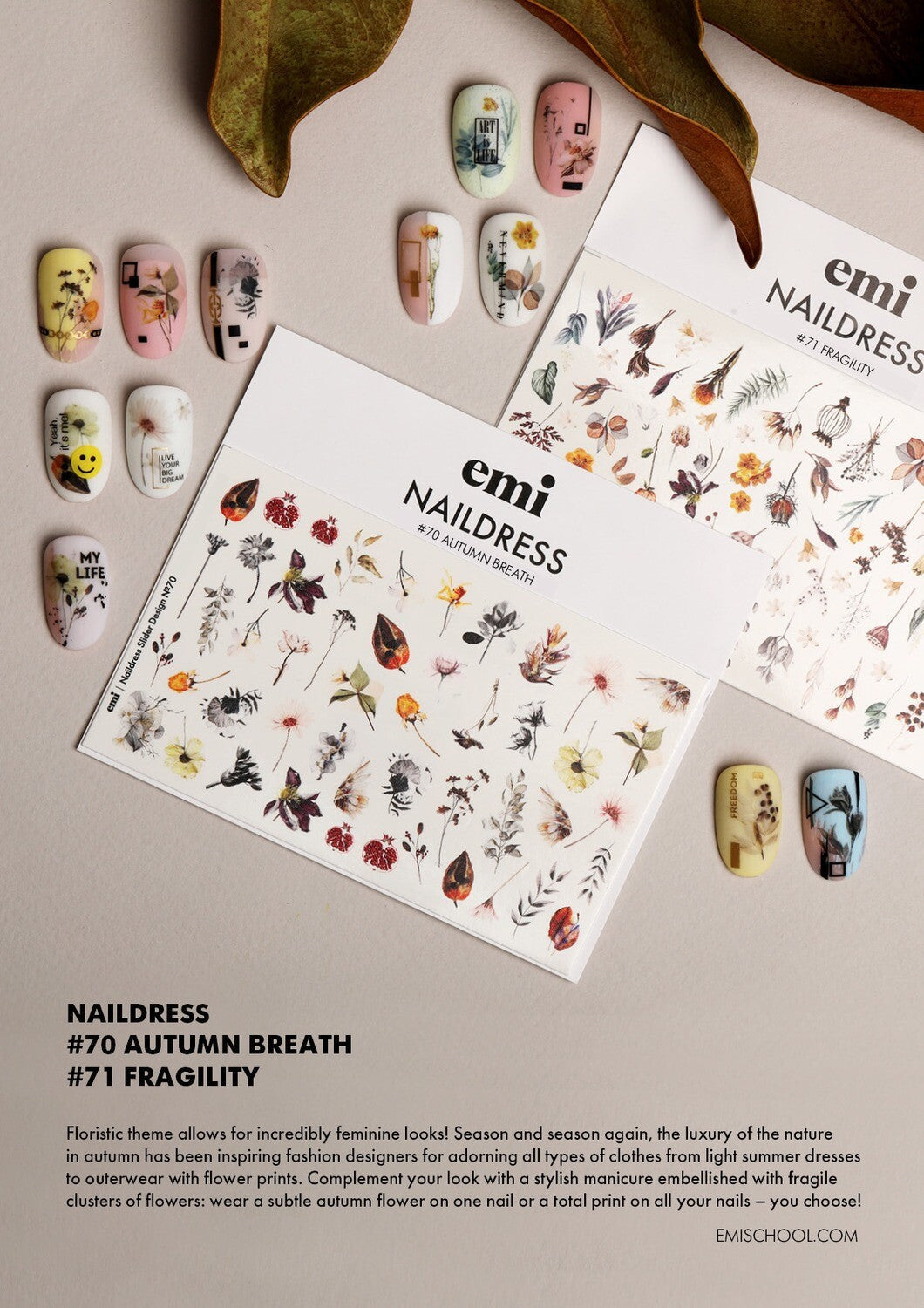 EMI Naildress Slider Design – #71 Fragility
