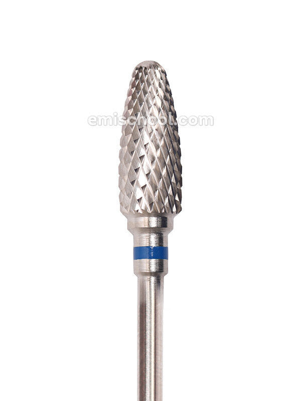Maisförmige Hartmetall-Rotationsfeile, 6 mm, mittlere Abrasivität