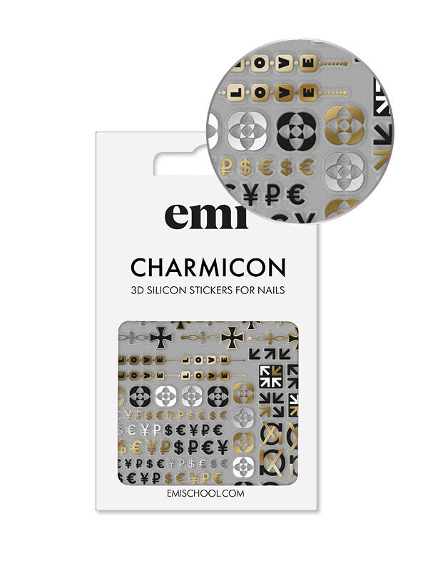 EMI Charmicon 3D Silicone Stickers – #174 Icons
