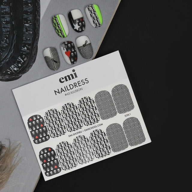 EMI Naildress Slider Design – #65 Illusion