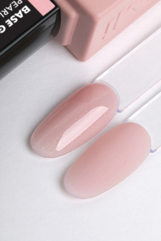 E.MiLac Base Gel Pearl Pink #13, 9/15 ml.