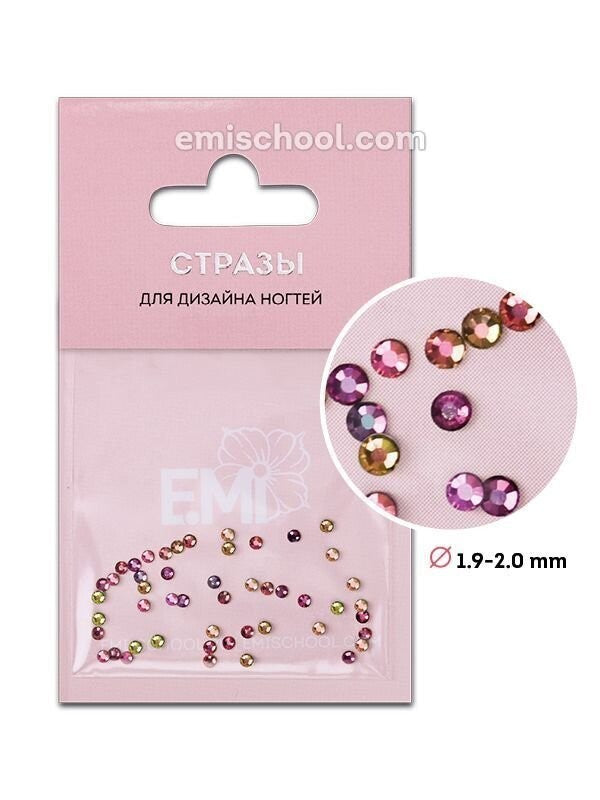 EMI Rhinestones Chameleon #6, 50 stuks