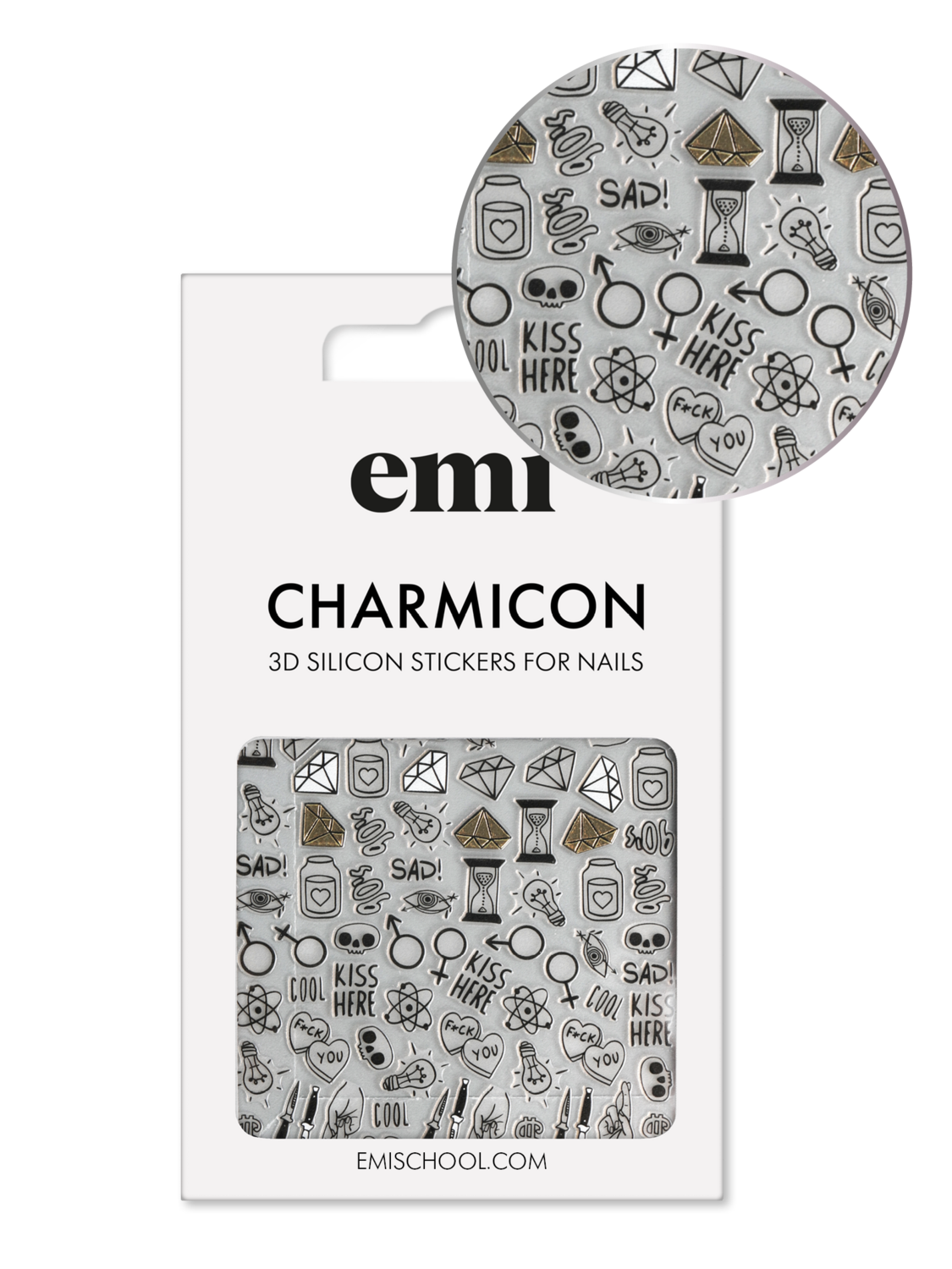 EMI Charmicon 3D Silicone Stickers – #189 Оwn Atmosphere