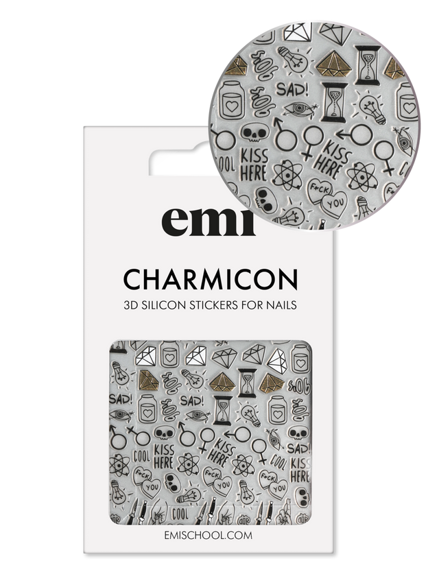 EMI Charmicon 3D Silicone Stickers – #189 Оwn Atmosphere