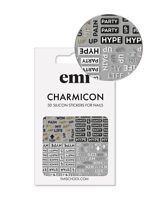 EMI Charmicon 3D Silicone Stickers – #180 Hype