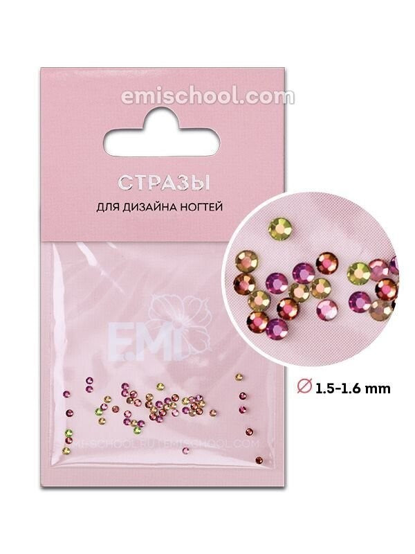 Strasssteine ​​Chamäleon #4, 50 Stk.