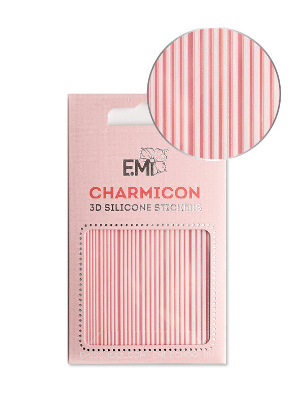 EMI Charmicon 3D Silicone Stickers – #163 Lines White