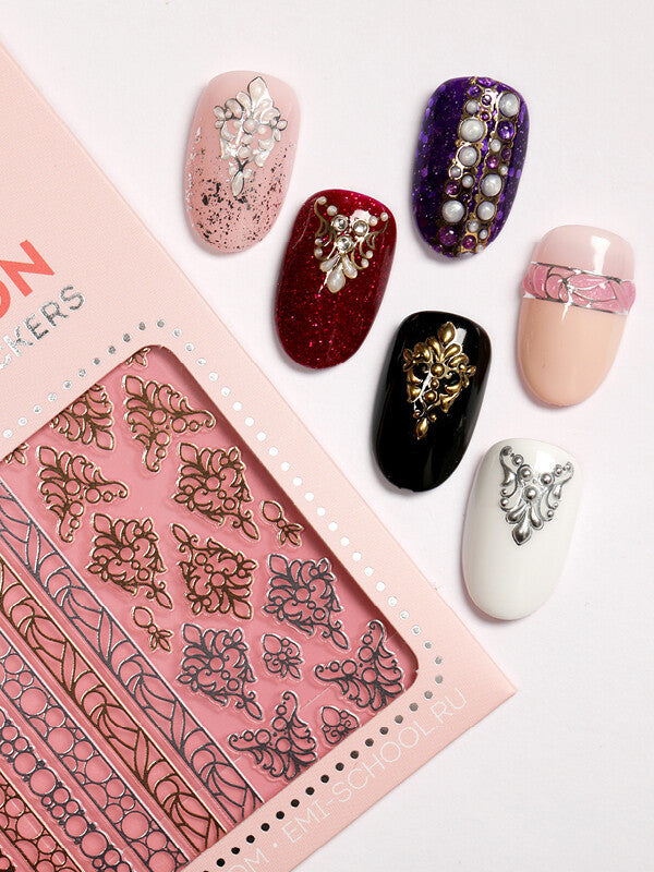 EMI Charmicon 3D Silicone Stickers – #153 Jewels