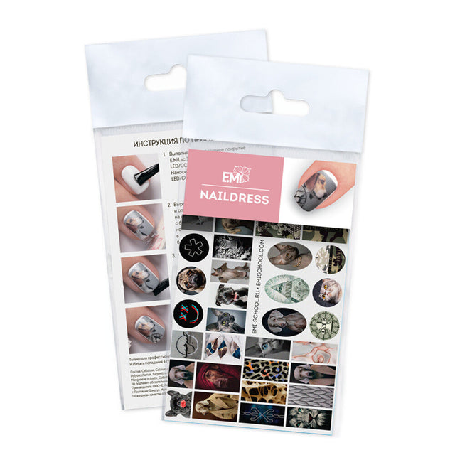 EMI Naildress Slider Design – #59 Monochrome