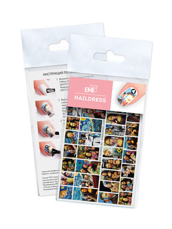 EMI Naildress Slider Design – #56 Portrait Painting