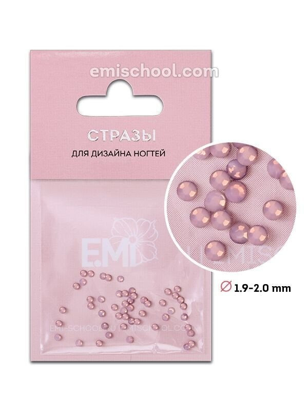 EMI Rhinestones Light Pink #6, 50 stuks