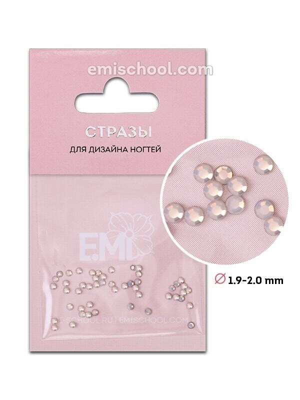Strasssteine ​​White Opal #6, 50 Stk.