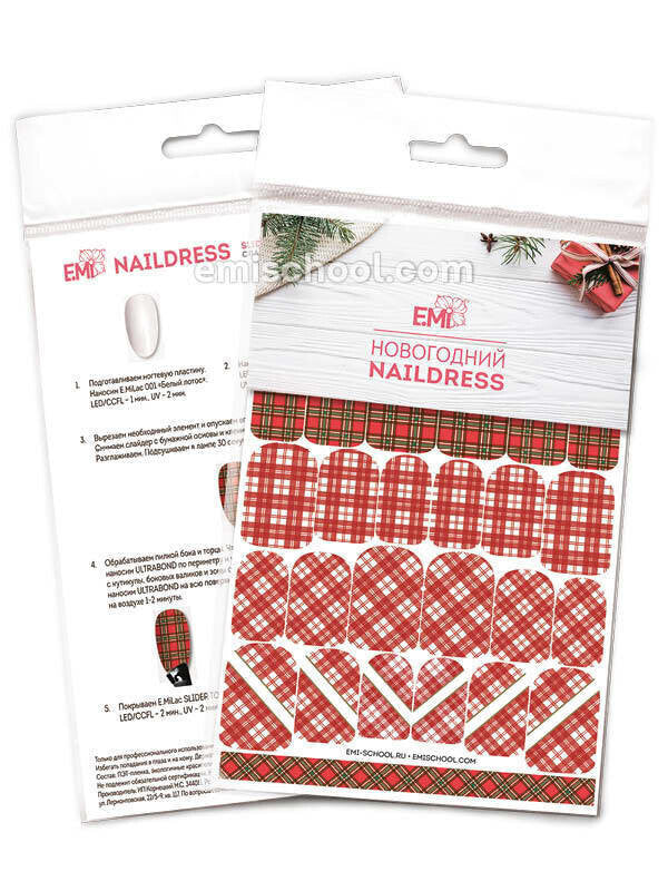 EMI Naildress Slider Design – #26 Scottish Tartan