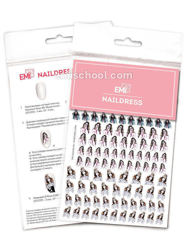 EMI Naildress Slider Design – #24 Fashion Lady