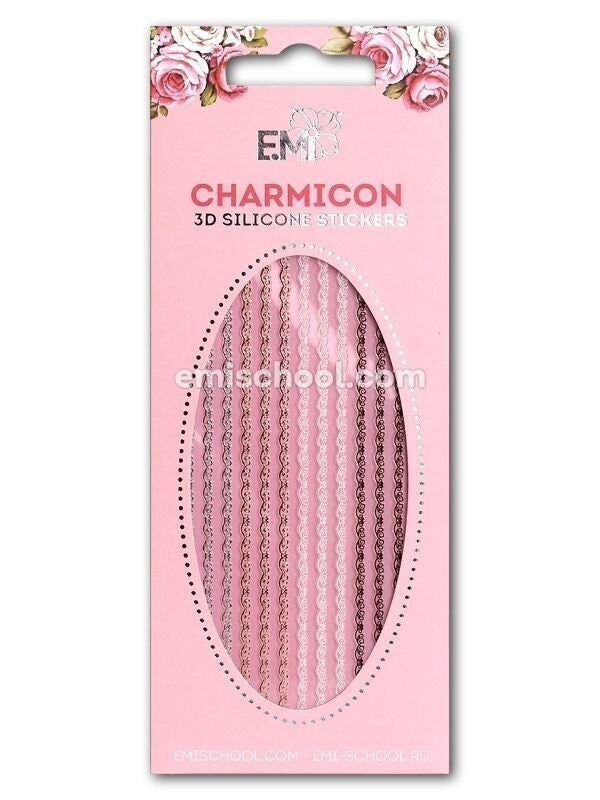 EMI Charmicon 3D Silicone Stickers – Ornament MIX #4