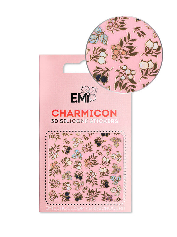 EMI Charmicon 3D Silicone Stickers – #137 Twigs and Berries