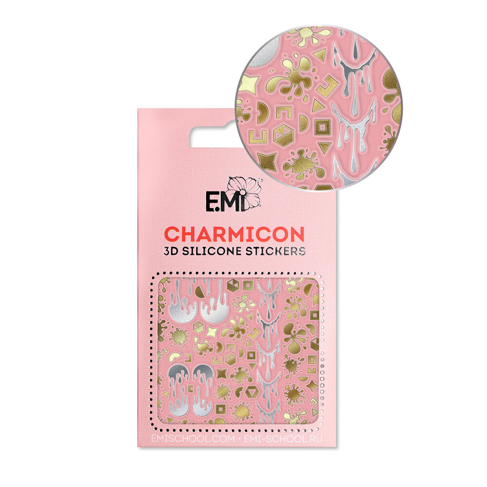 EMI Charmicon 3D Silicone Stickers – #138 Abstraction