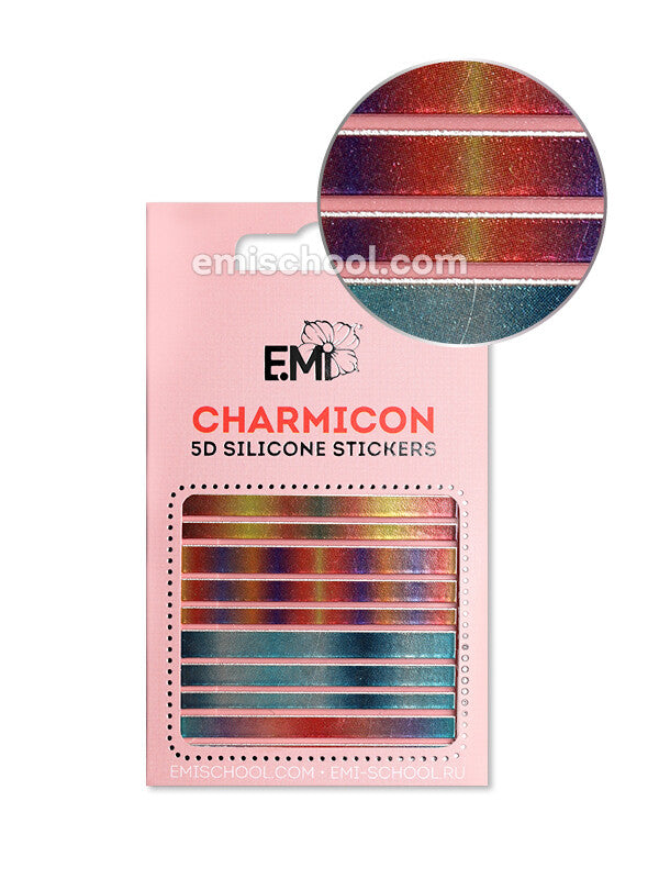 EMI Charmicon 3D Silicone Stickers – #102 Lines