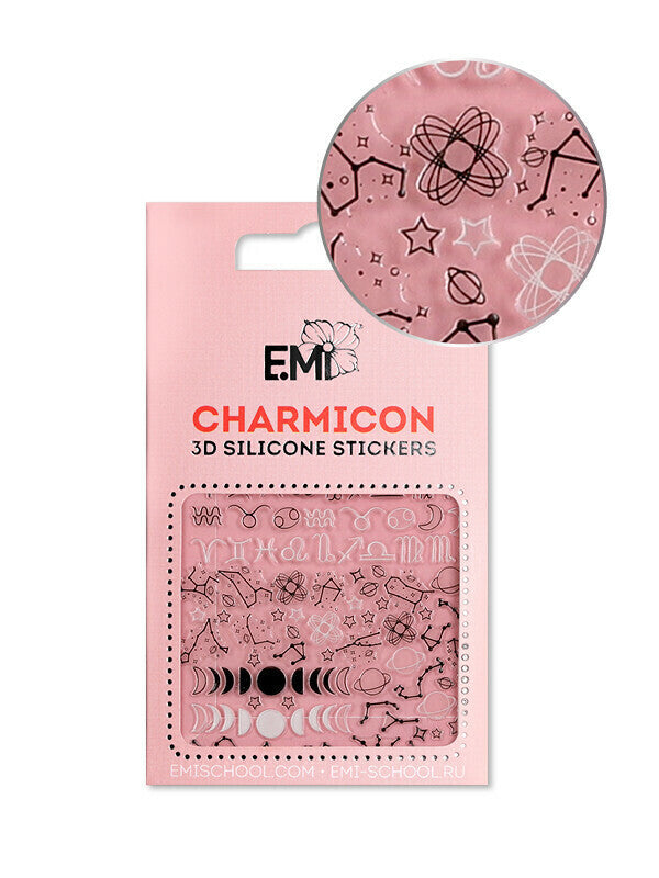 EMI Charmicon 3D Silicone Stickers – #126 Constellations
