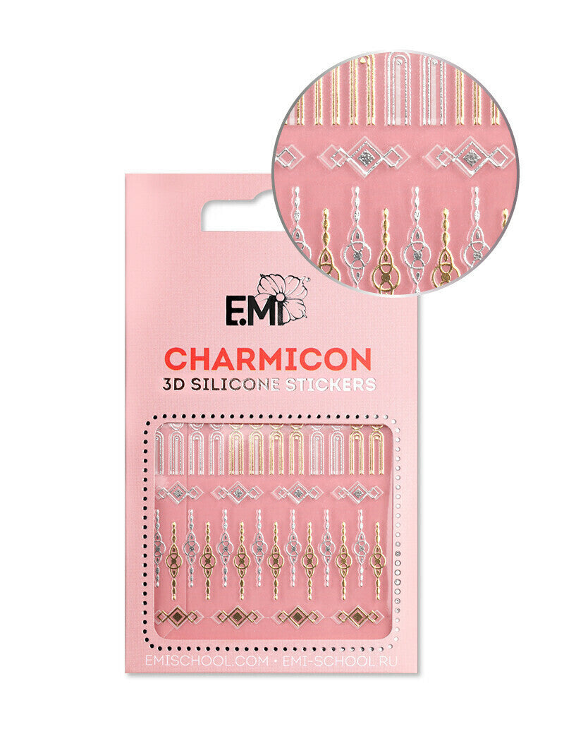 EMI Charmicon 3D Silicone Stickers – #109 Chain