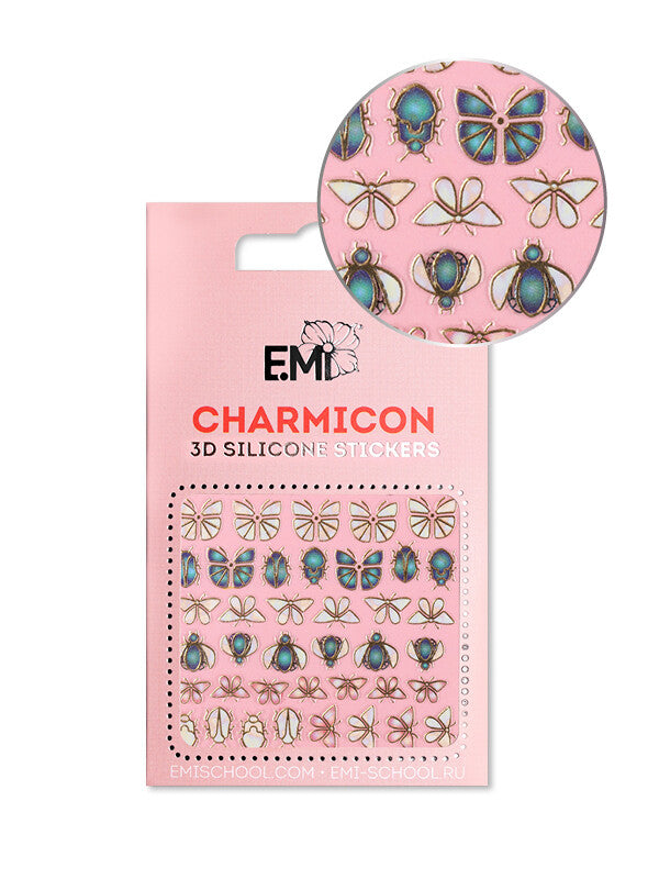 EMI Charmicon 3D Silicone Stickers – #135 Insects