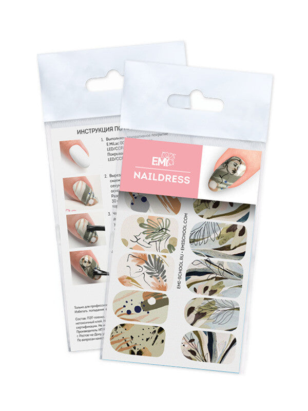 EMI Naildress Slider Design – #51 Botanica