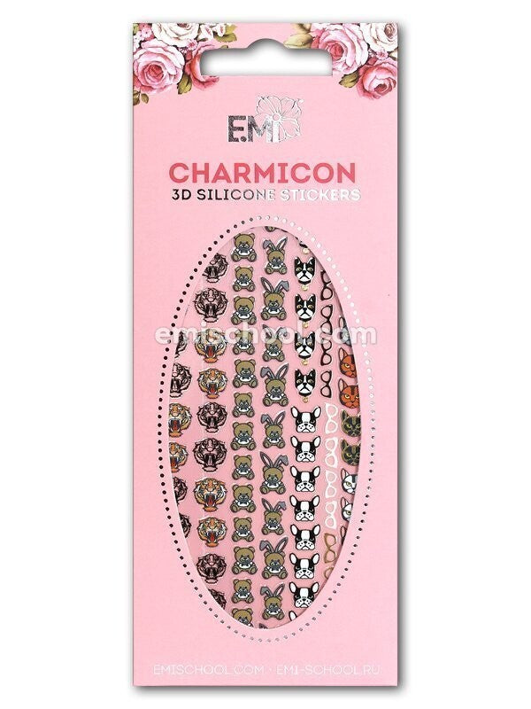 EMI Charmicon 3D Silicone Stickers – #61 Icons