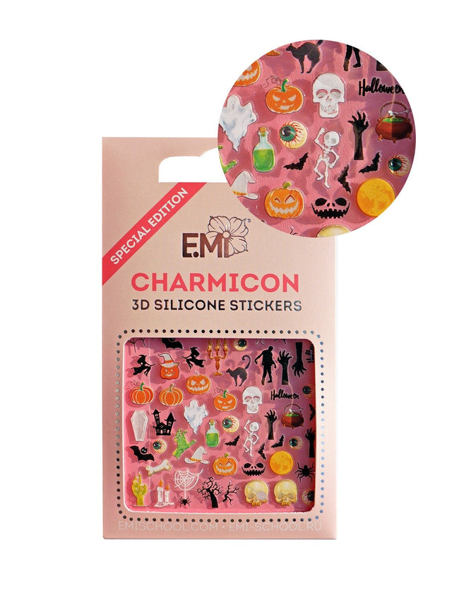 EMI Charmicon 3D Silicone Stickers – Halloween