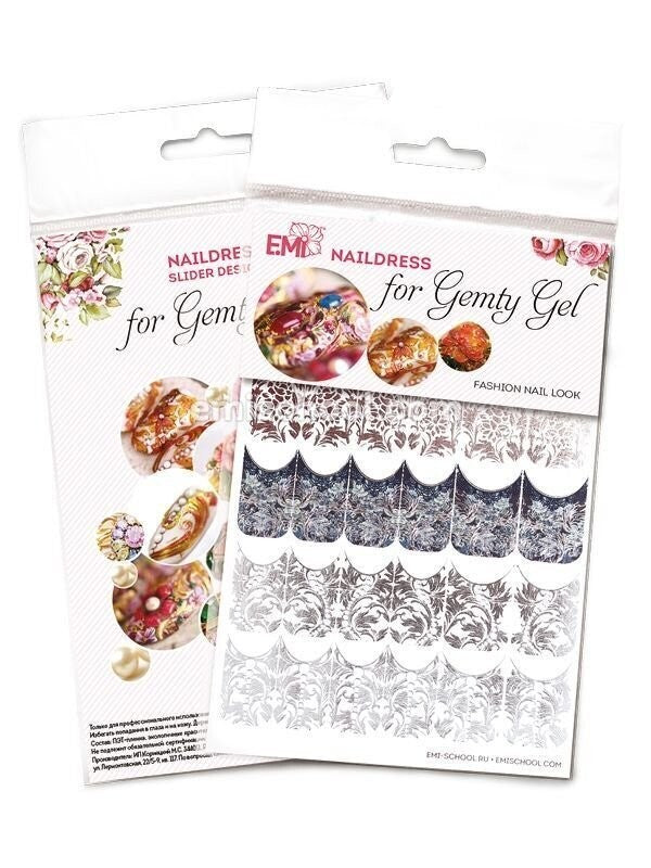 EMI Naildress Slider Design – English Silver