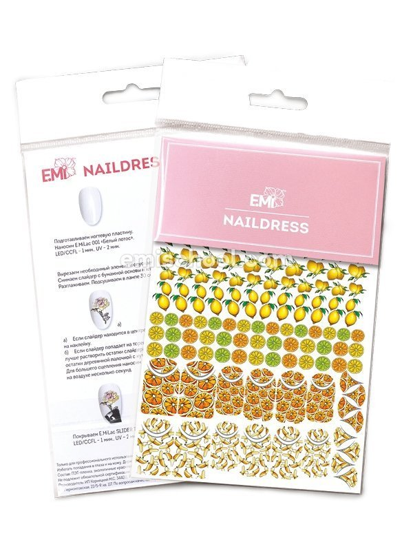 EMI Naildress Slider Design – #7 Citrus