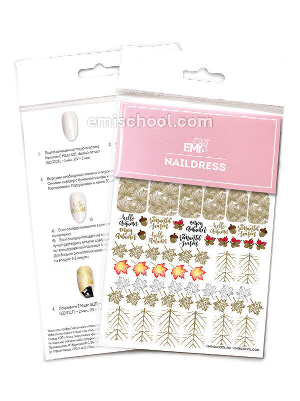 EMI Naildress Slider Design – #18 Autumn