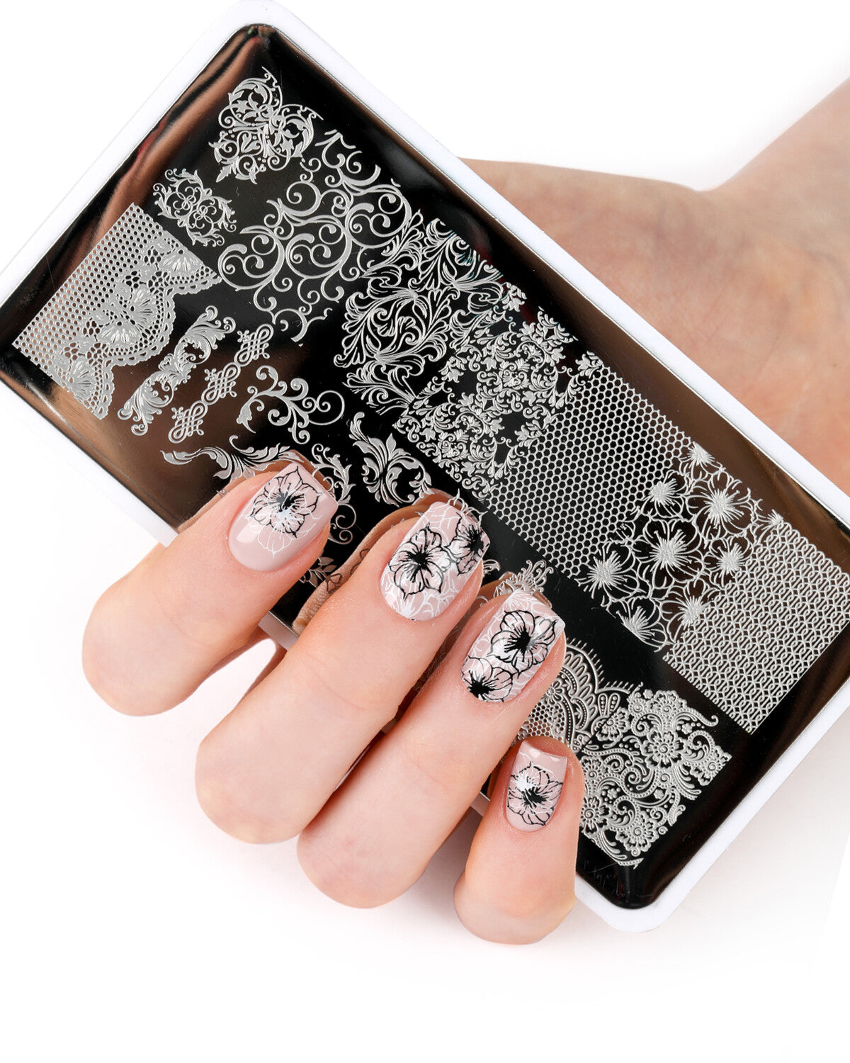 Stempelplatte Nr. 4 Spitze