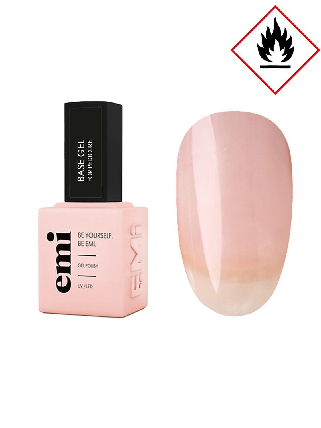 E.MiLac Basisgel für Pediküre, 9 ml.